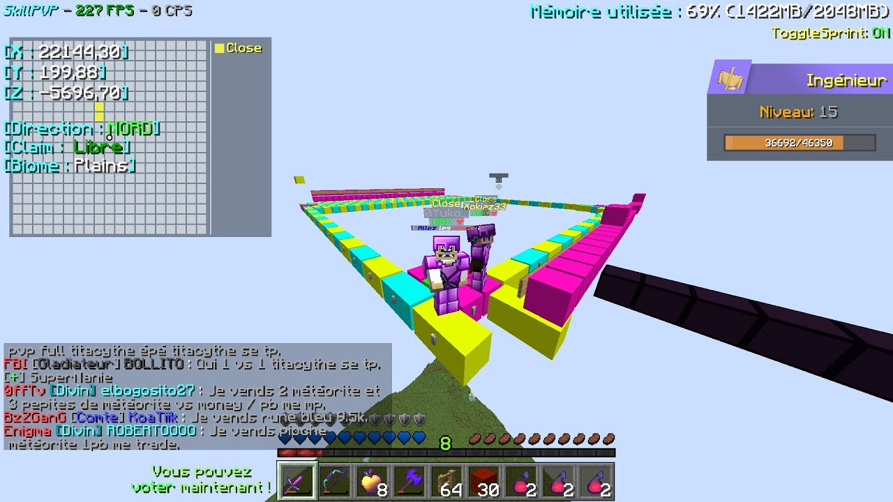 Pillage SkillPvp | JE PILLE LE COEUR METH SUR SKILLPVP !?!?