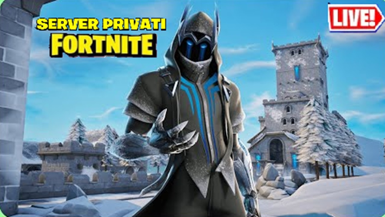 🔴 FORTNITE LIVE RELOAD REGALO SKIN VBUCKS IN LIVE 🎁SERVER PRIVATI E SFILATA con voi! EVENTO OG 💖