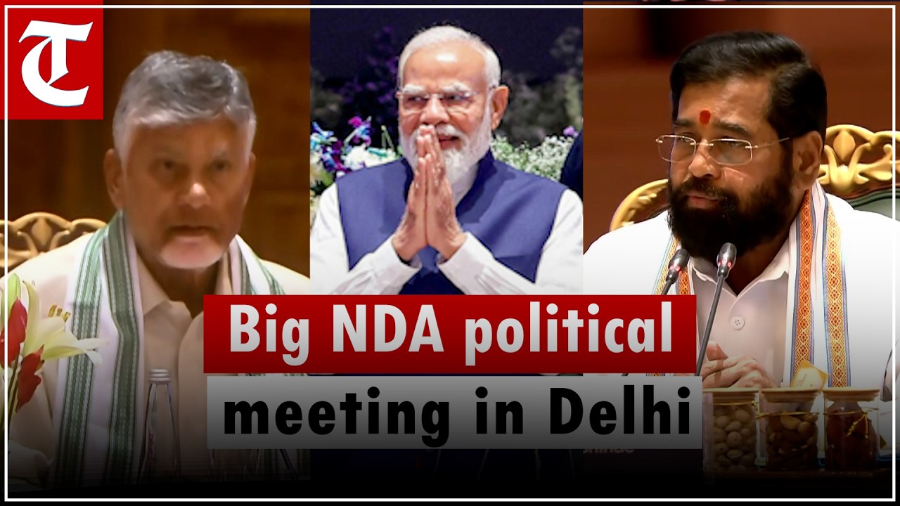 PM Modi Hosts NDA CM Roundtable, Shinde & Naidu Share Key Remarks