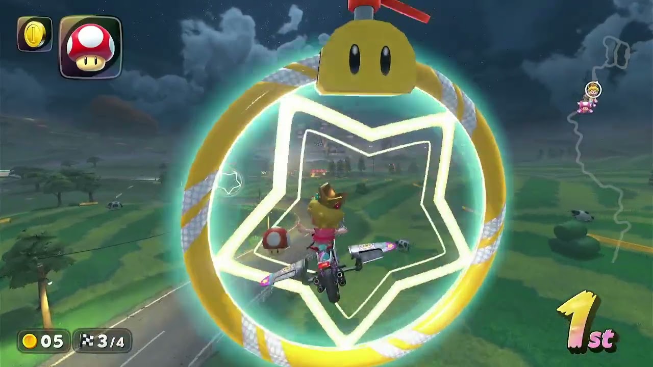 Mario Kart World Gameplay | Dry Bones Burnout to Moo Moo Meadows