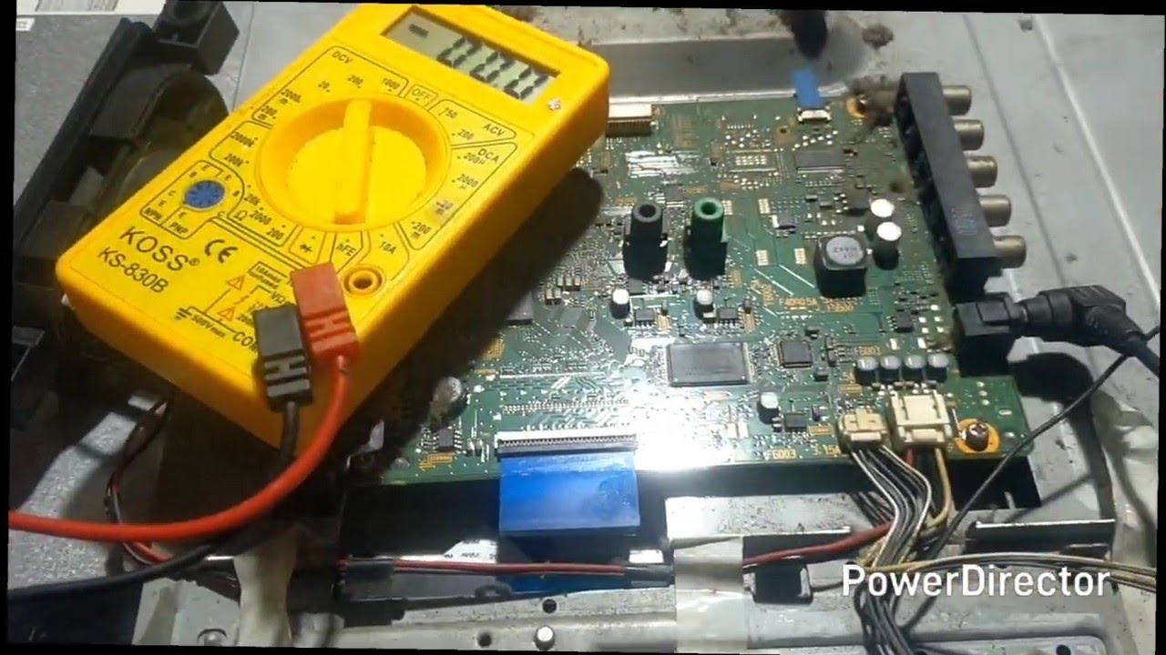 TV SONY INDIKATOR KEDIP 4 KALI 