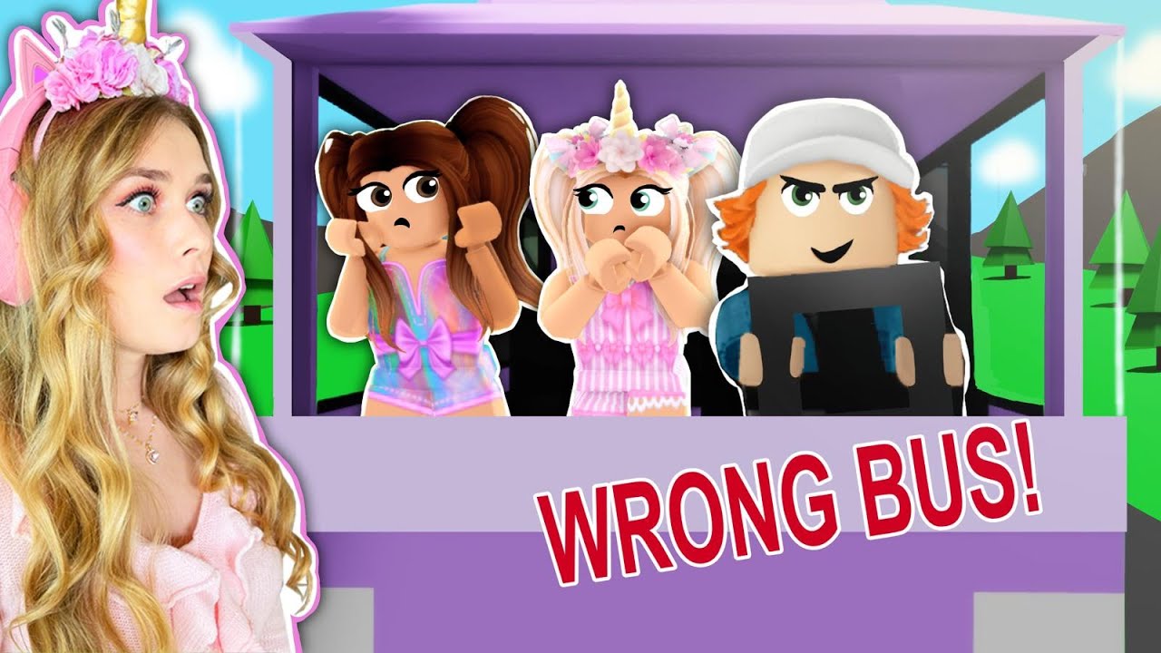WE GOT INTO THE WRONG BUS IN BROOKHAVEN! (ROBLOX)