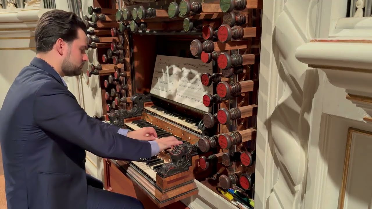 J. S. Bach: Toccata in C Major, BWV 564 – Zsolt Máté Mészáros | 1730 Trost Organ, Waltershausen