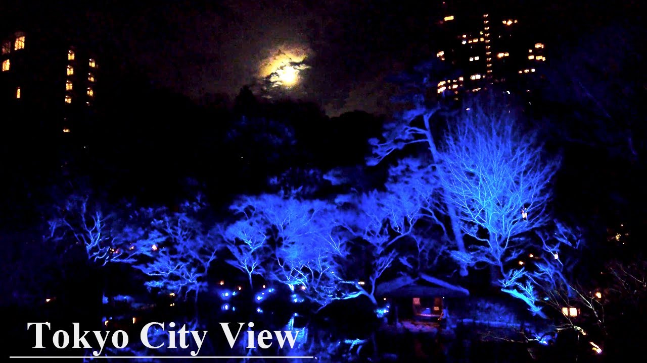 [4K] Tokyo Blue Garden, Красивый японский сад, Happoen, Shirokanedai, Токио и итальянская кухня