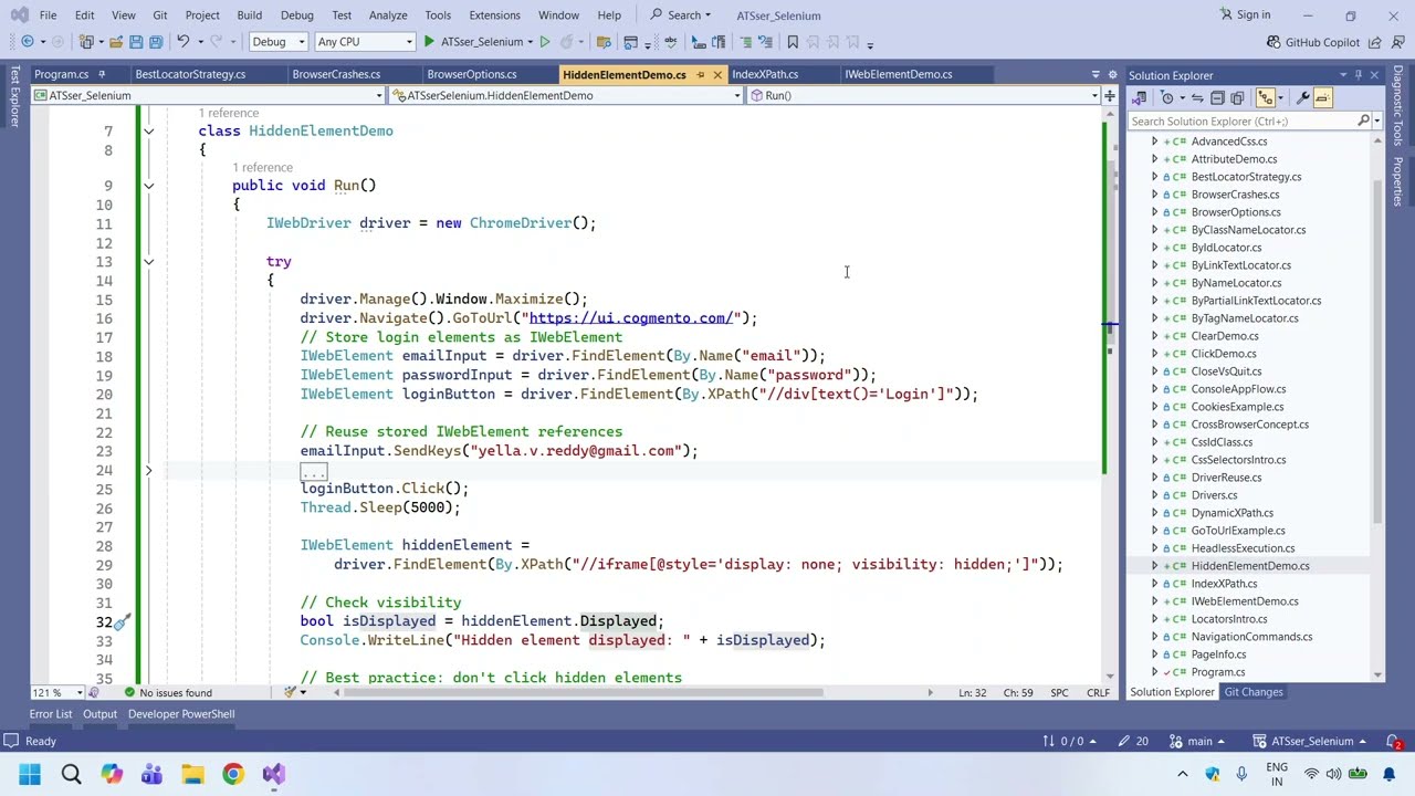 Hidden Elements in Selenium | How to Handle Hidden Web Elements