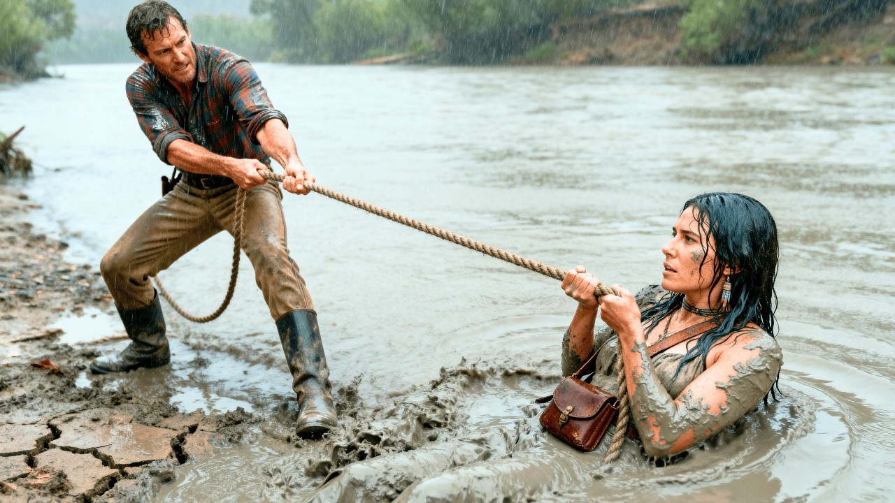 Lumberjack Pulled An Apache Woman From The Mud 🌧️… What She Did Next Shocked The Entire Town