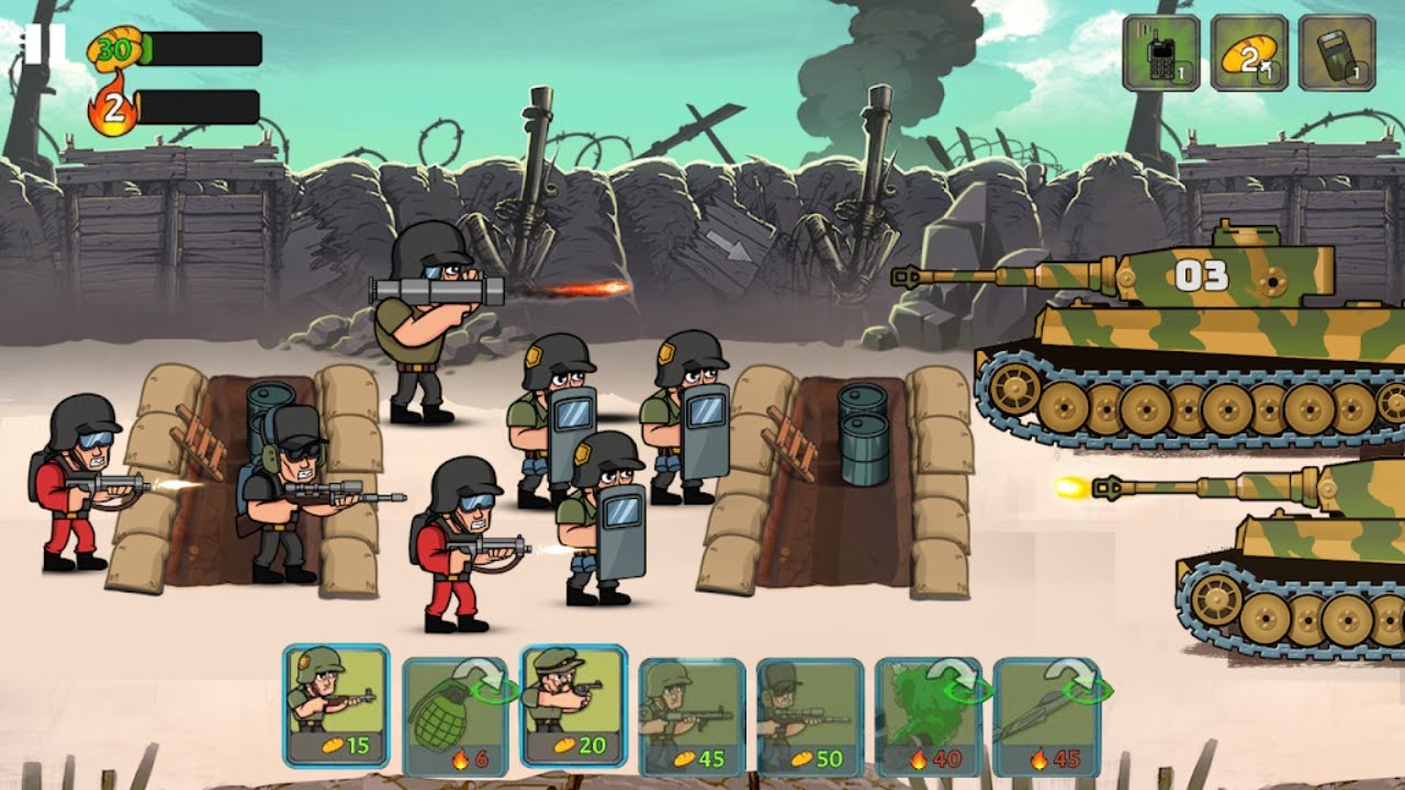 War Strategy Game: RTS WW2 Game Android Gameplay