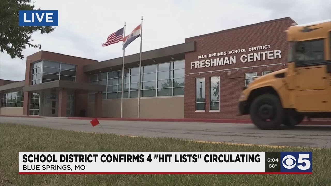 District confirms 4 ‘hit lists’ circulating at certain Blue Springs schools