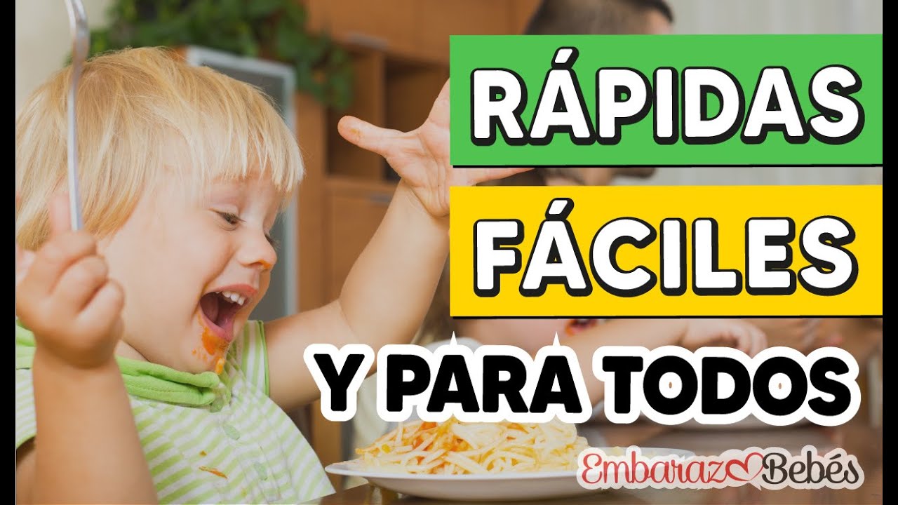 🍽😋 3 CENAS Fáciles, Rápidas y ¡PARA TODA LA FAMILIA!