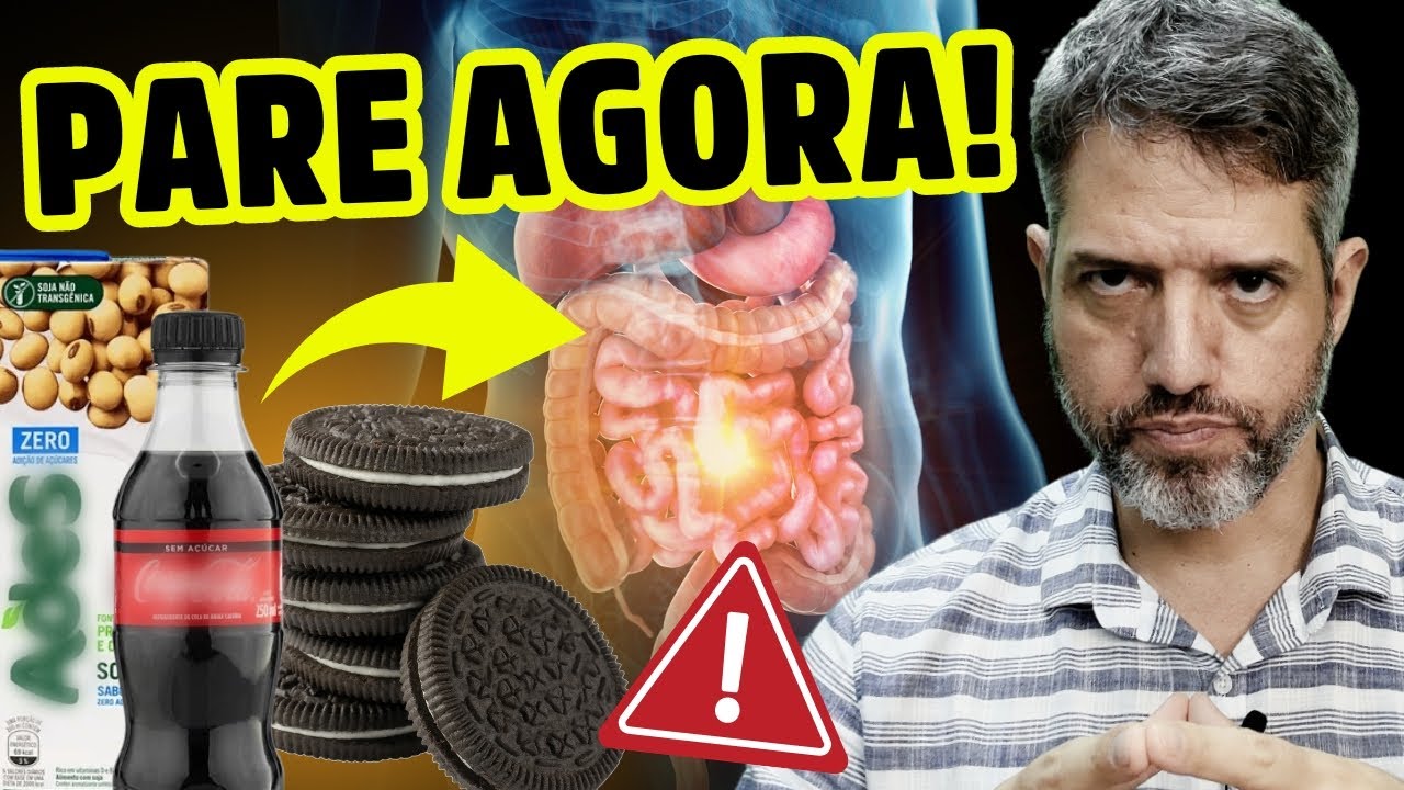8 COMIDAS E BEBIDAS QUE DESTROEM SEU INTESTINO - Dr Alain Dutra