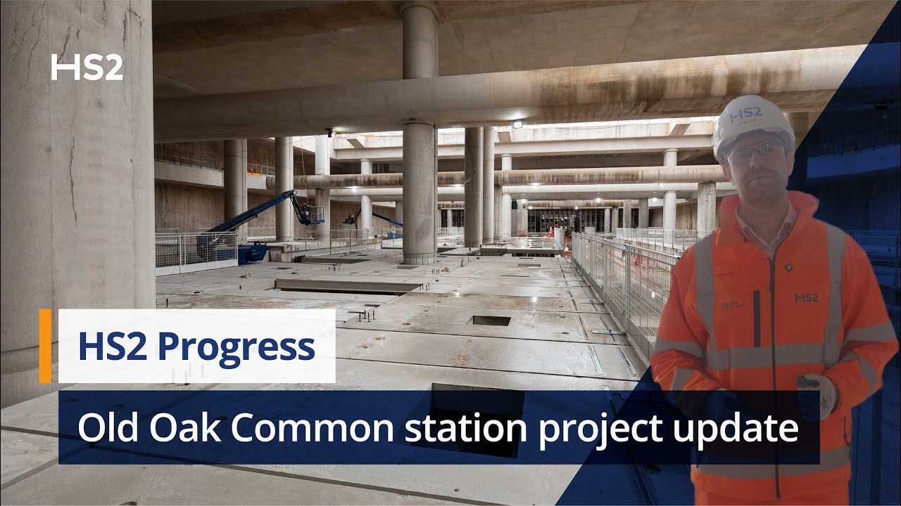 Обновление проекта станции HS2 Old Oak Common | Ноябрь 2025 г.