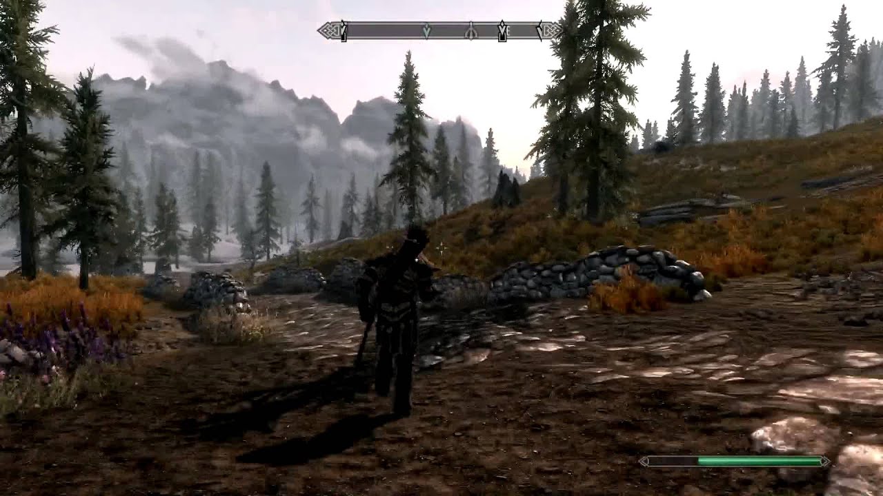 Odgrub Runs Across Skyrim