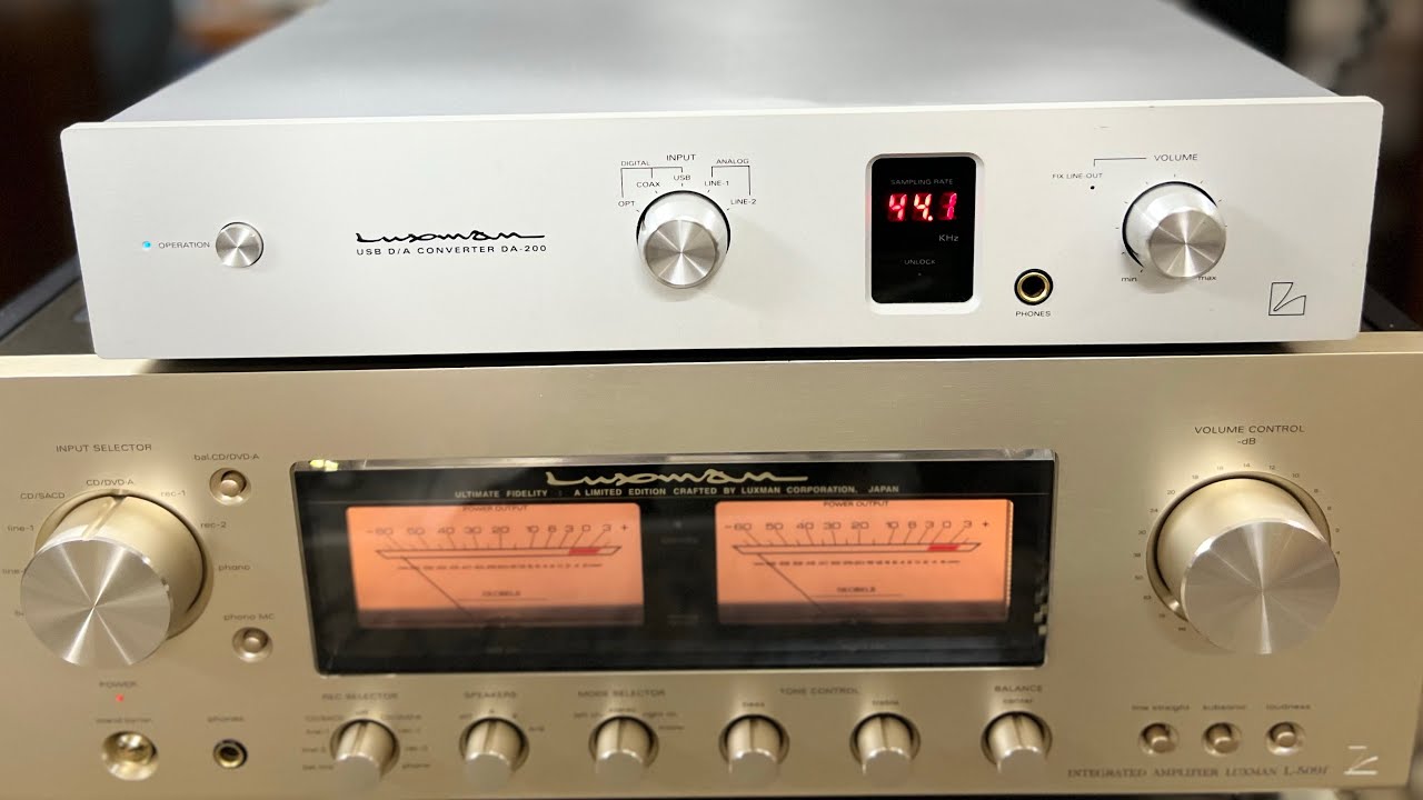 ЦАП Luxman da 200 знакомство