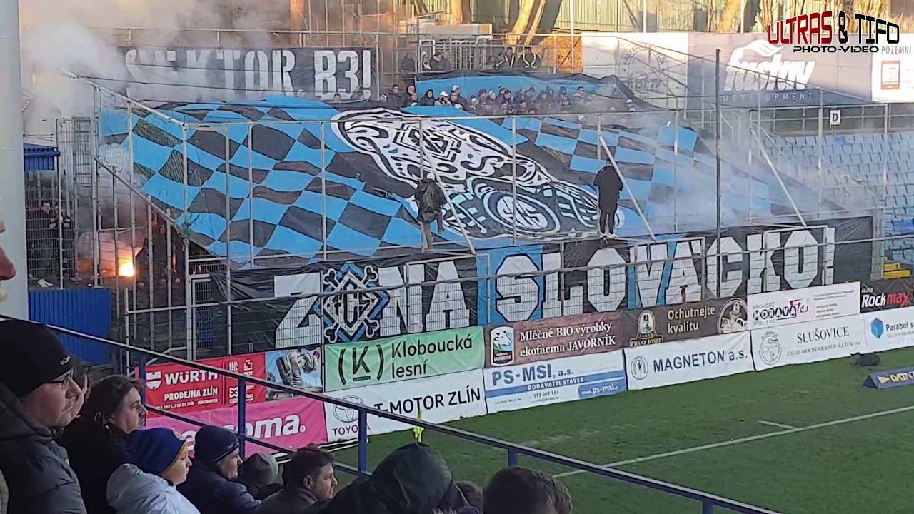 CZ: Fastav Zlin - 1.FC Slovácko [Fans]. 2019-11-30