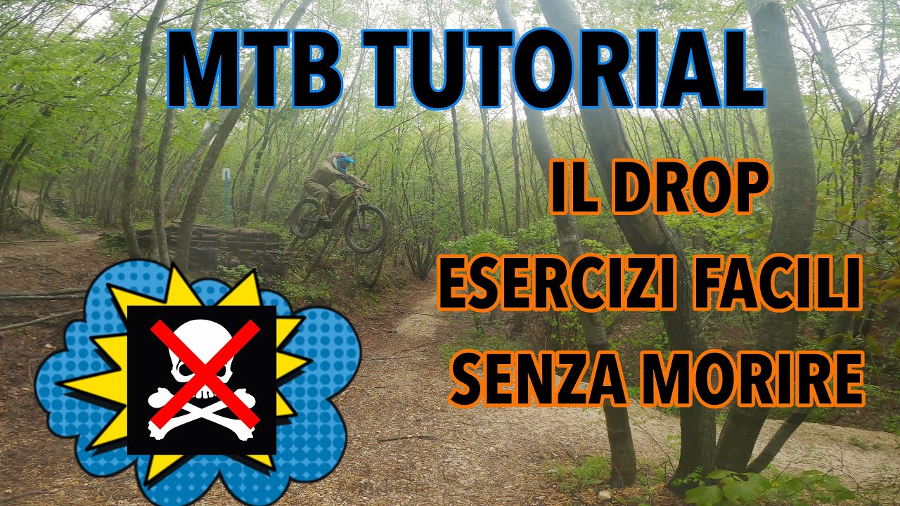 COME AFFRONTARE I DROP IN MTB - CON ESERCIZI FACILI PER TUTTI #mtb #ciclismo #mtbitalia
