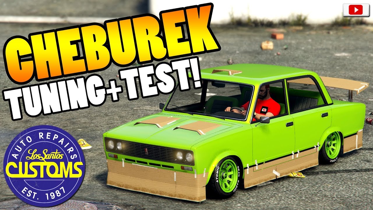 🤣🛠Erster Papp-Ricer! CHEBUREK Tuning + Test!🤣🛠 [GTA 5 Online Sport Series Update DLC]