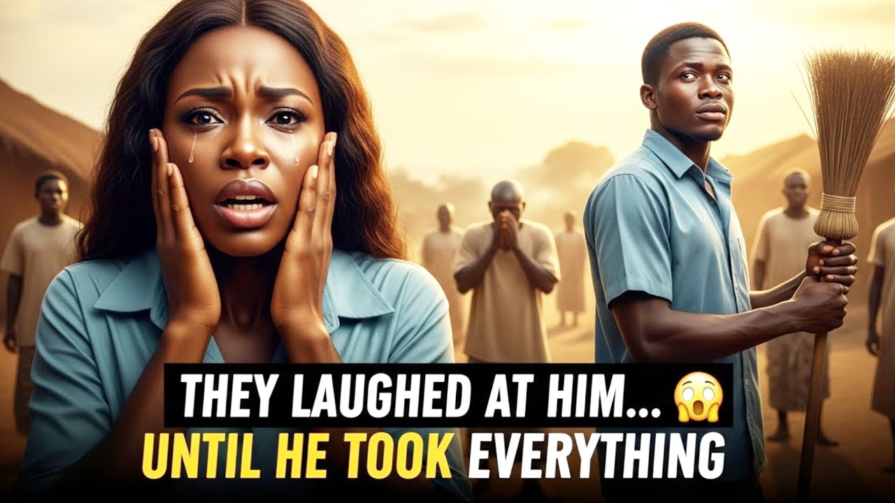 They Mocked a Poor Street Cleaner 😯 — No One Knew He Was Quietly Controlling the Village