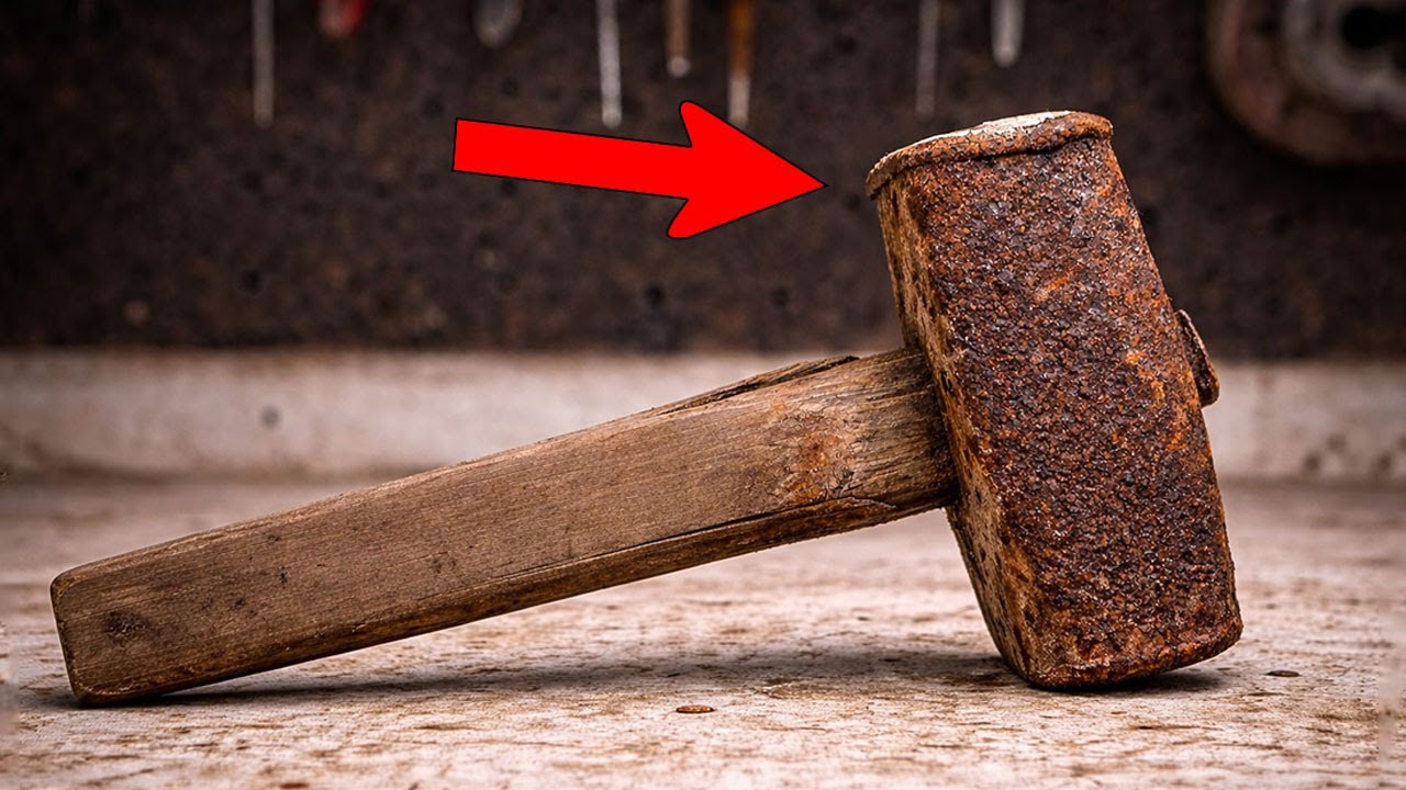 Restoration Of Old Ancient Hammer With Amazing Out! | Legend Restore