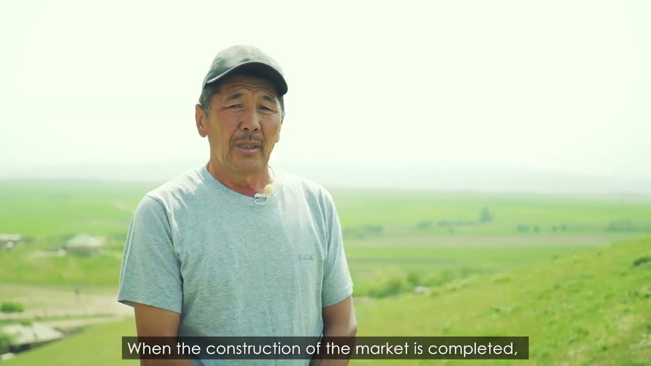 Бешик-Жондогу базардын курулушу / Bazaar construction in Beshik Jon