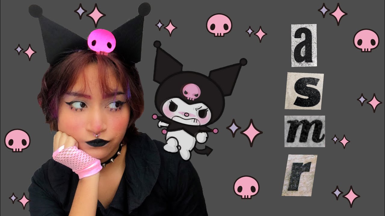 ASMR kuromi te prepara para una fiesta roleplay (sanrio series)