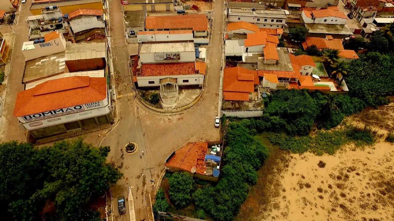 Rio cochò visto do alto em Seabra Bahia