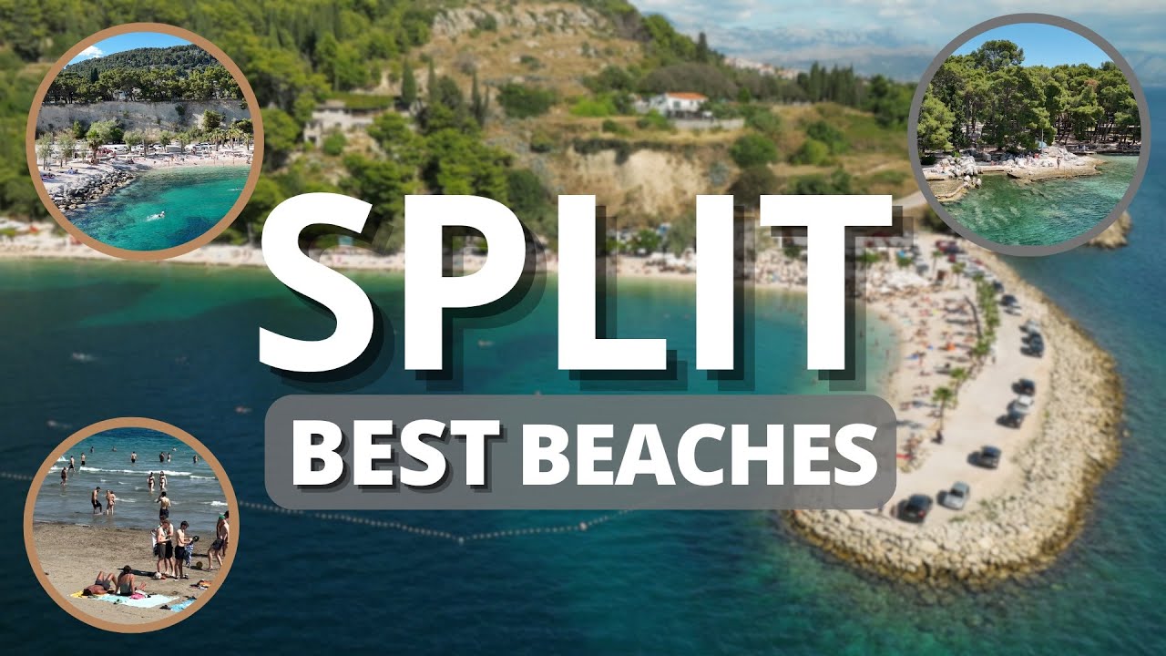 Top 4 Beaches Near Split, Croatia: Bačvice, Kašjuni & More 🇭🇷