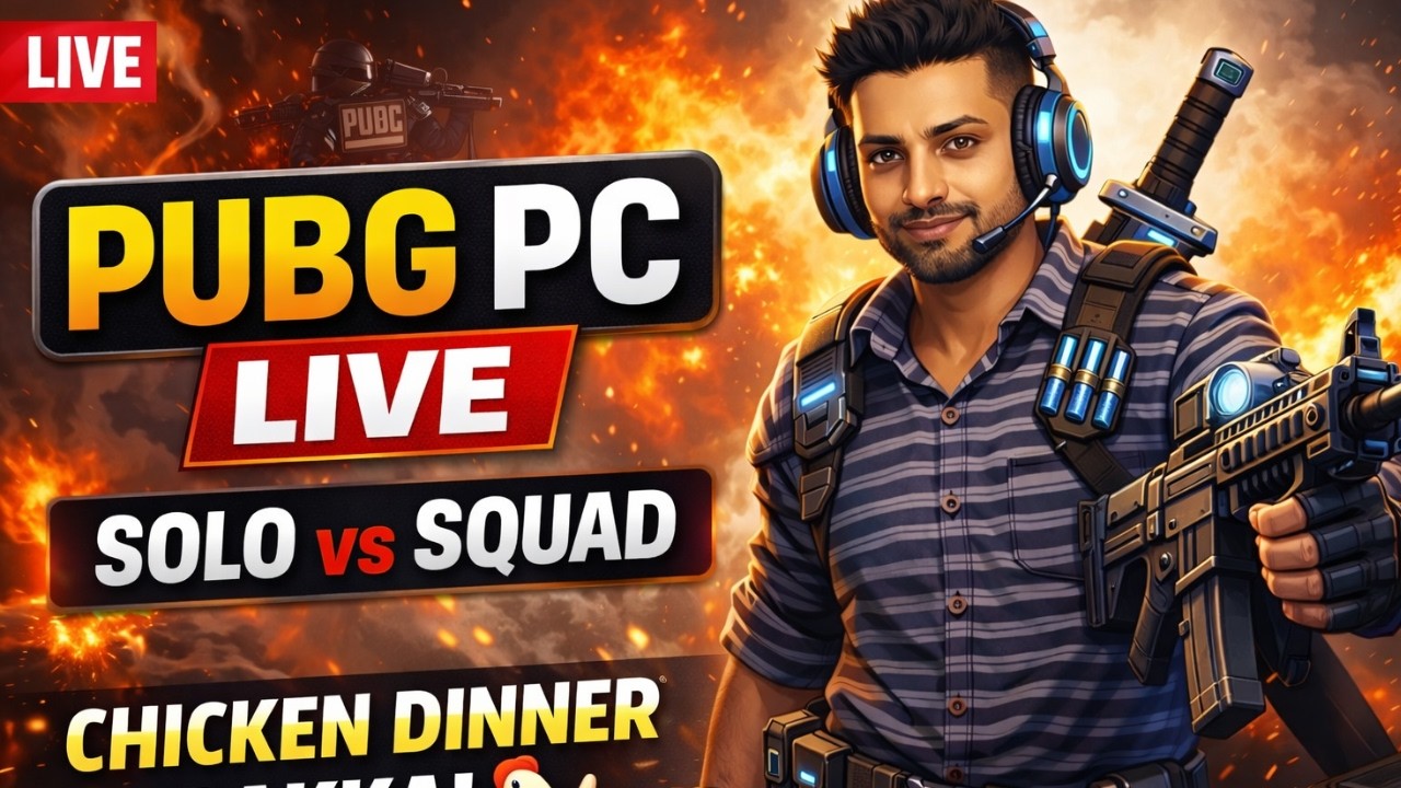 PUBG PC LIVE – INSANE Chicken Dinner Action! 🔥🔥