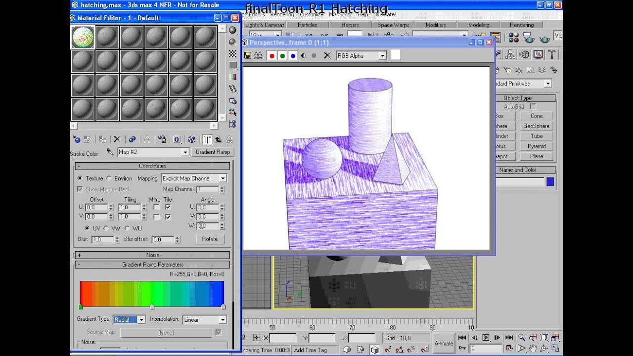 finalToon Tutorial: Hatching