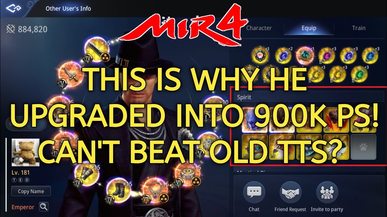 THIS IS WHY HE UPGRADED INTO 900K PS! IS HE REALLY THE WARRIOR GOD? 854K PS TED VS 813K PS OLD TTS