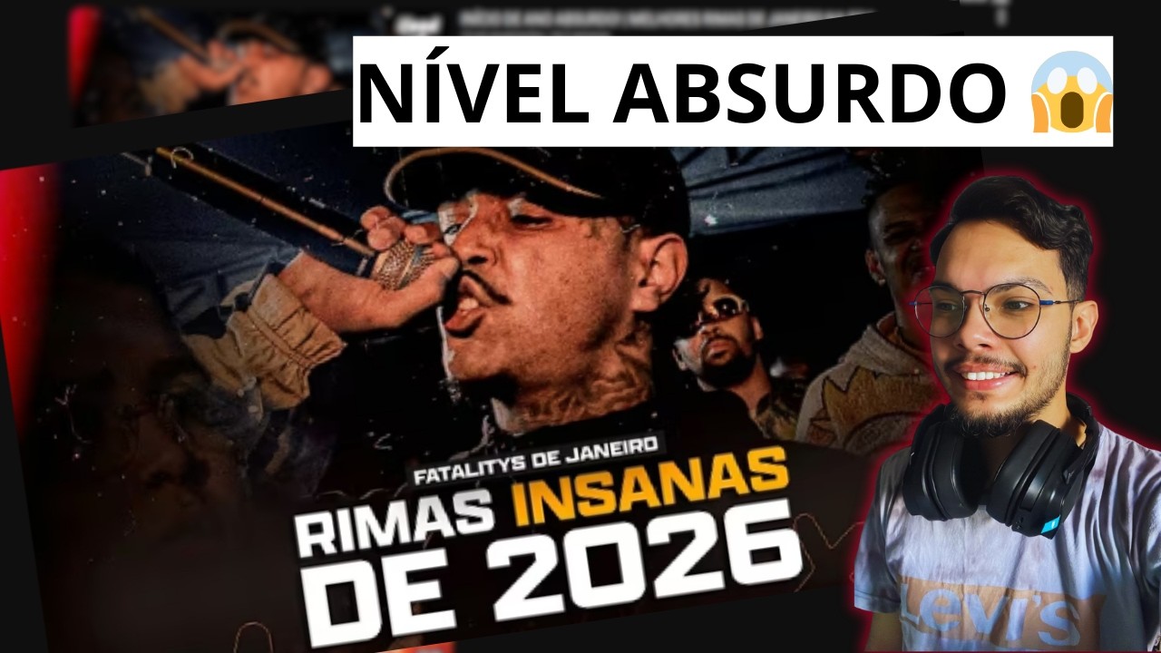 React: AS MELHORES RIMAS DE JANEIRO 2026! 😱🔥
