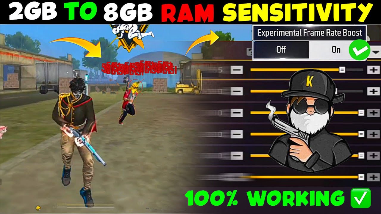 Free Fire Max Auto Headshot Trick 2026 Sensitivity ⚙️ 2gb, 3gb, 4gb Ram Headshot Sensitivity Setting