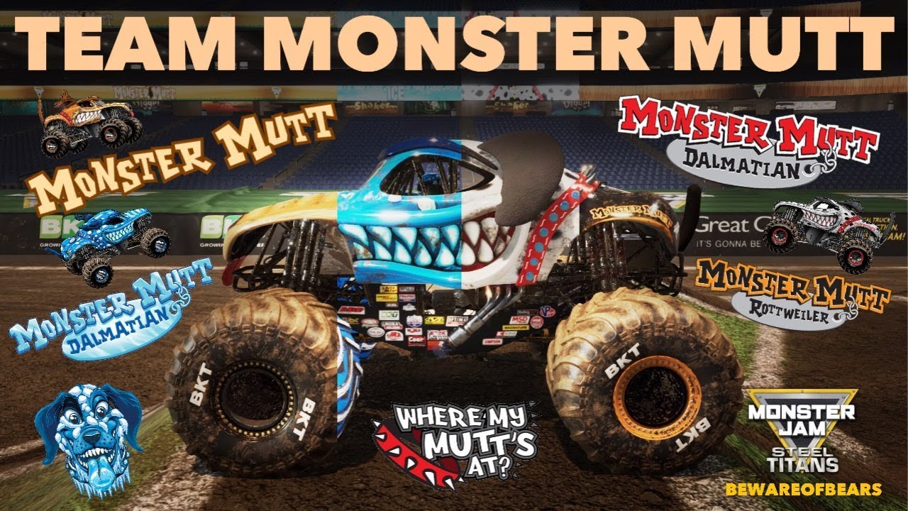 Monster Jam: Steel Titans | Team Monster Mutt | Freestyle [Gameplay]