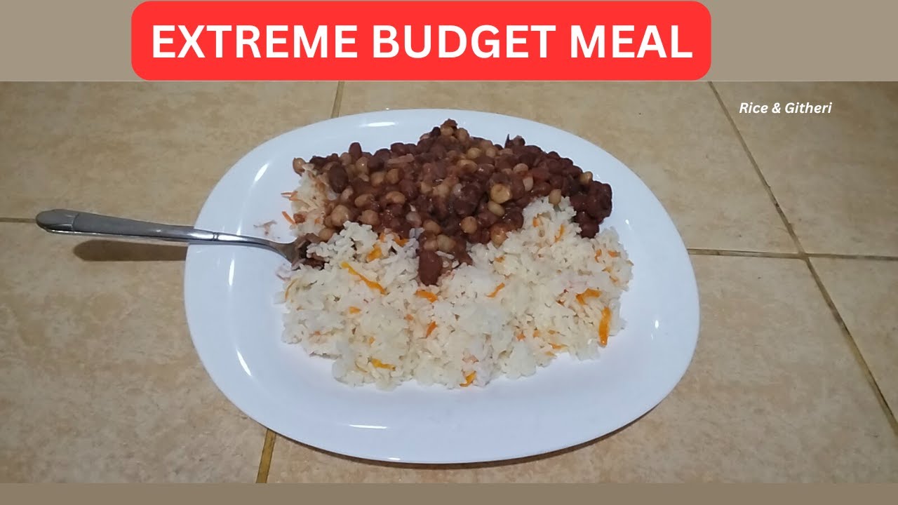 How to Cook Rice & Githeri | Cheap & Filling Kenyan Meal