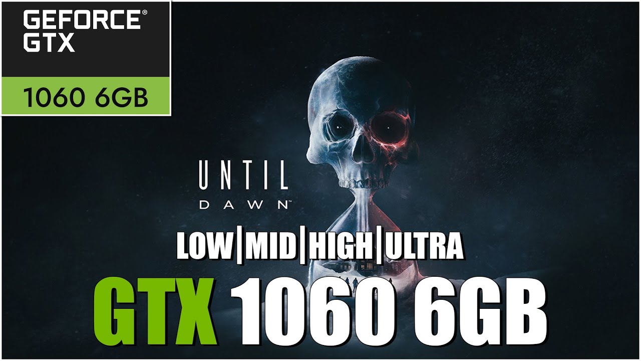 Until Dawn UNREAL ENGINE 5 | All Settings Tested GTX 1060 6GB FPS TEST
