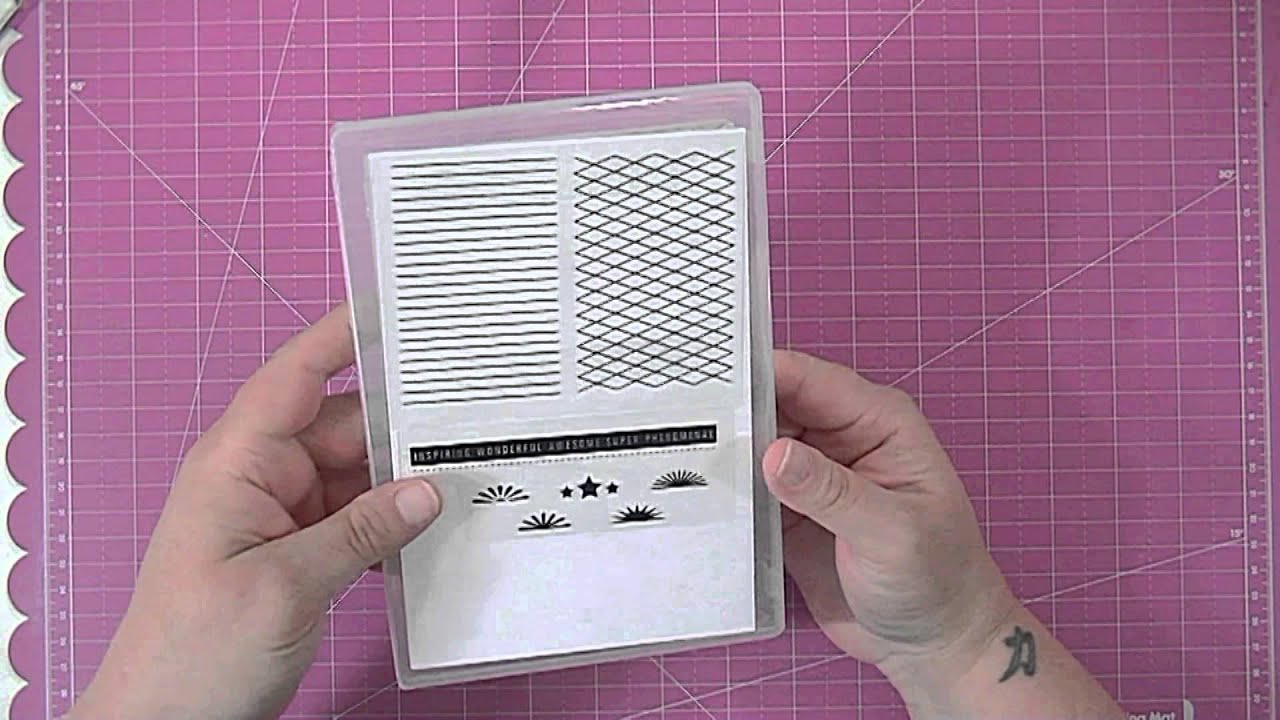 Scrap Room Video:  Stamp Storage - How I store my clear and rubber stamps