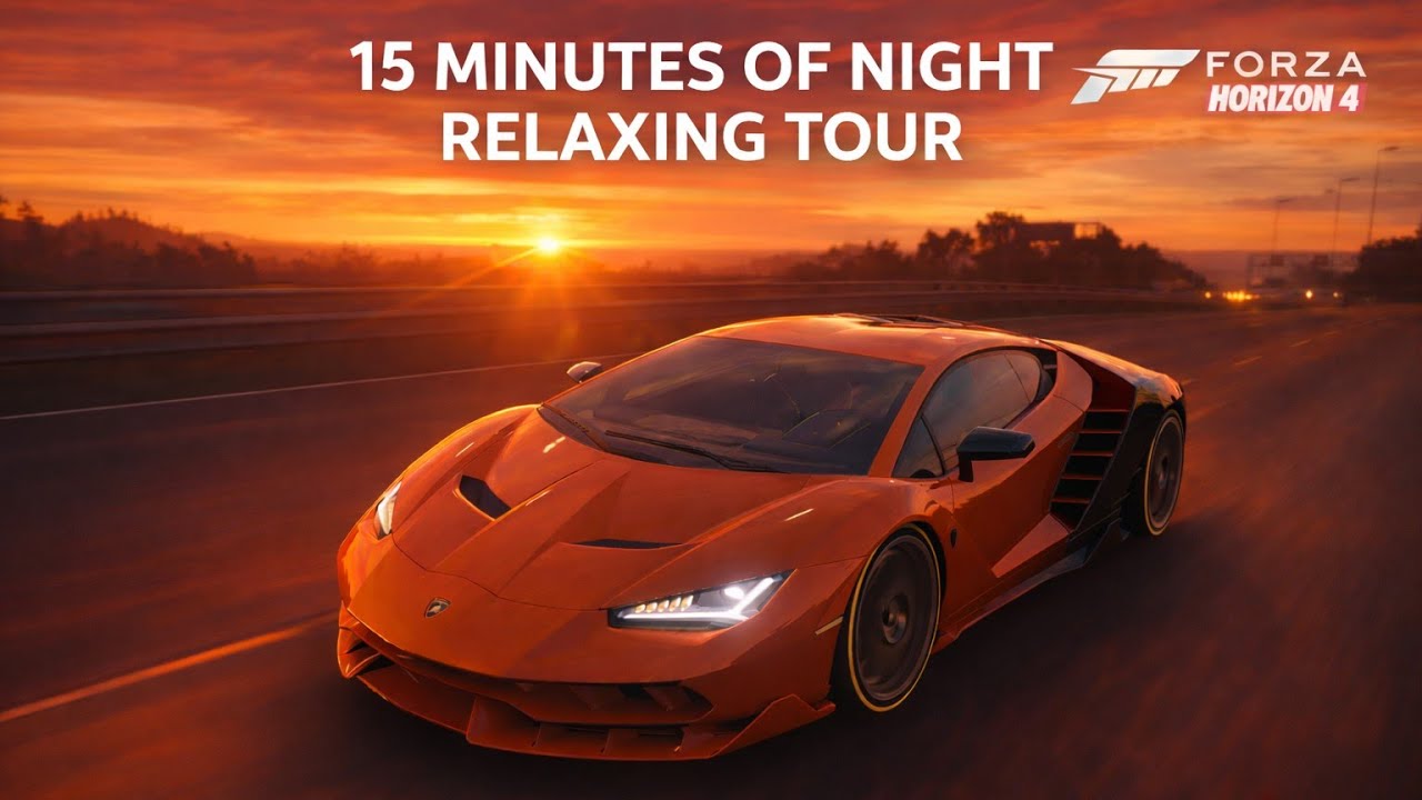 15-минутная ночная поездка на Lamborghini Centenario | Игровой процесс
