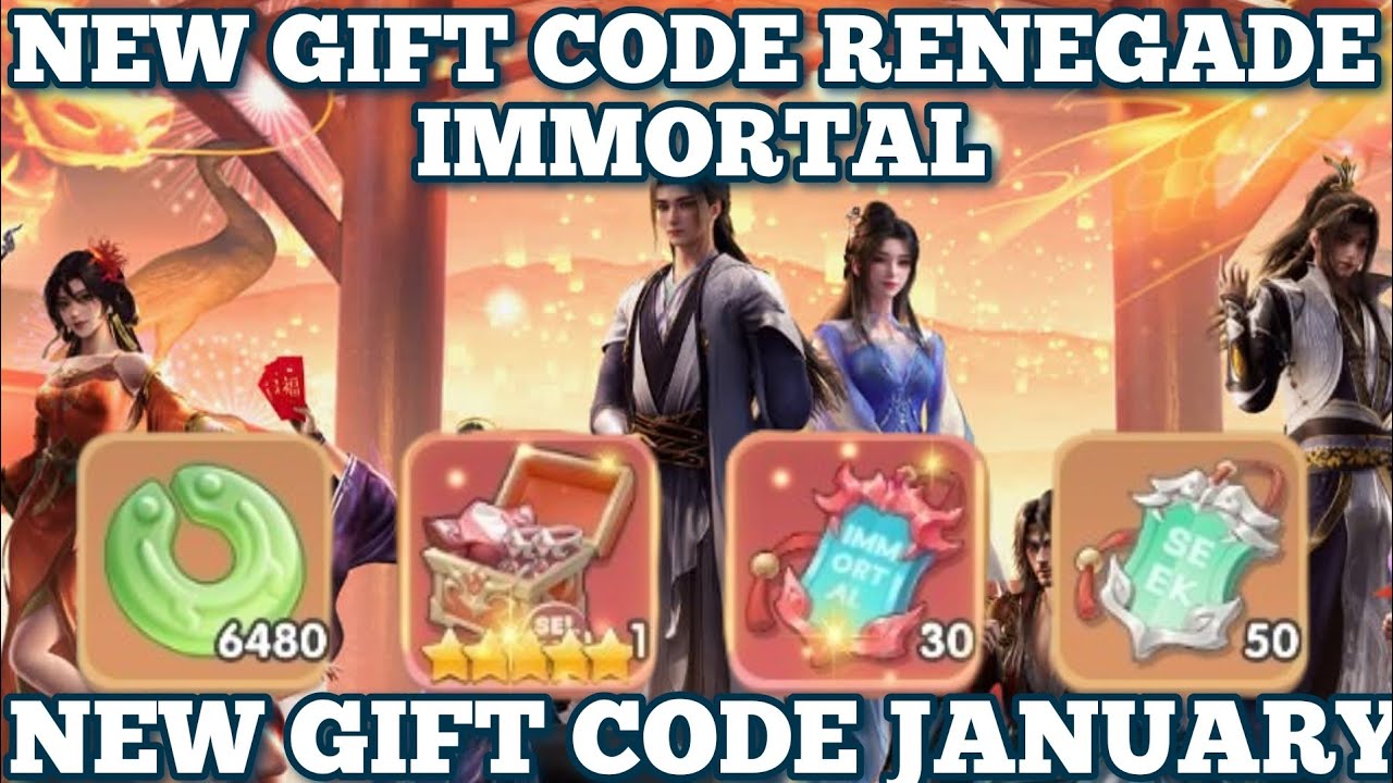 New Gift Code & Tier List Renegade Immortal 2026 ! Gift Code Renegade Immortal Terbaru Hari Ini