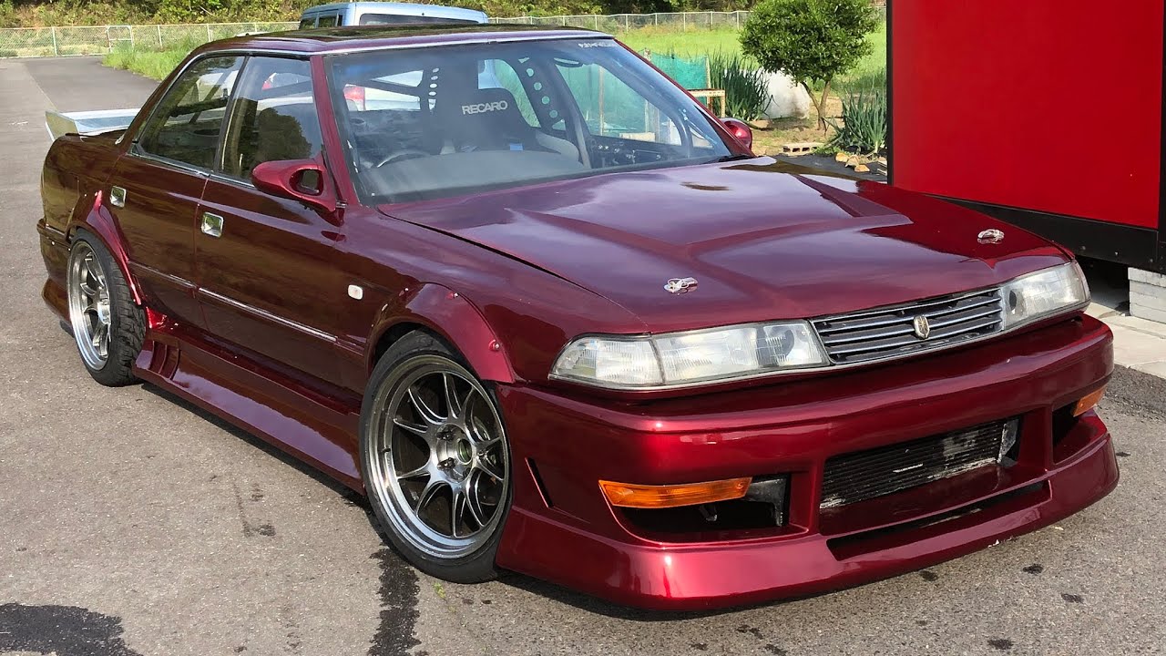 JZX81 Drift　TsuyoshiTezuka　V-OPT　２００１D1GP選考会デモラン　エビス南
