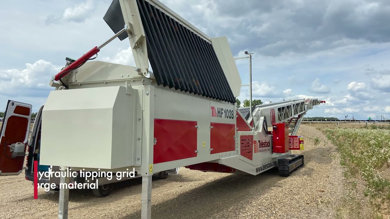Telestack HF 1028 Tracked Hopper Feeder