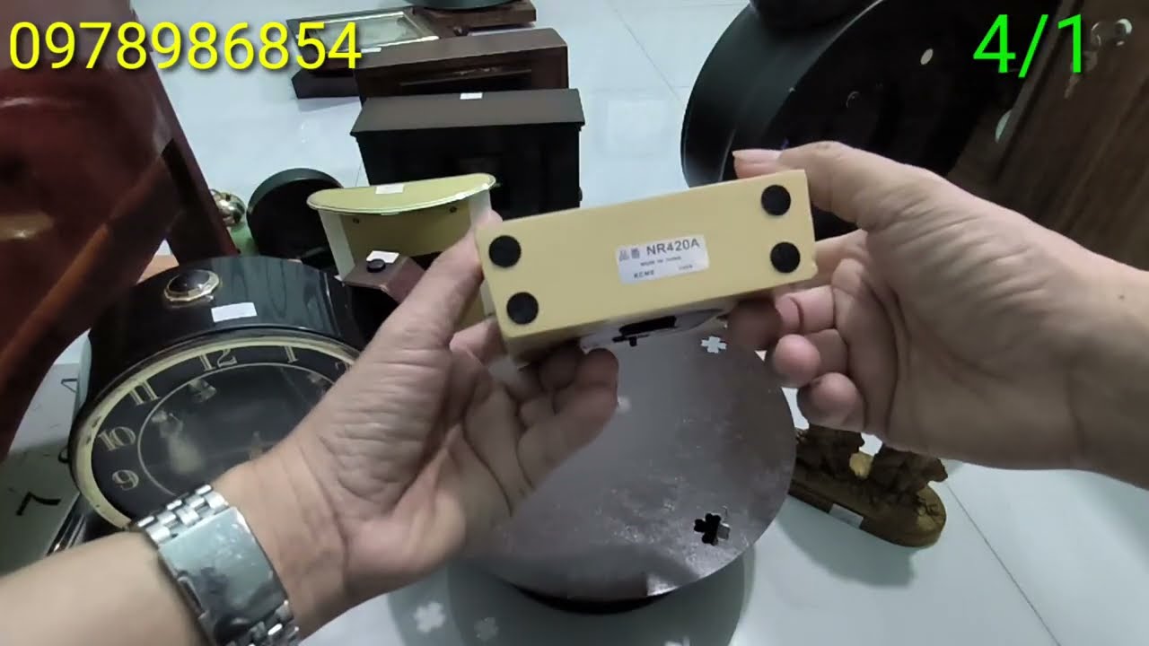 Tượng Kim Loại... Báo Thức Gỗ.. Giá 60k Hàng Nhật (23)