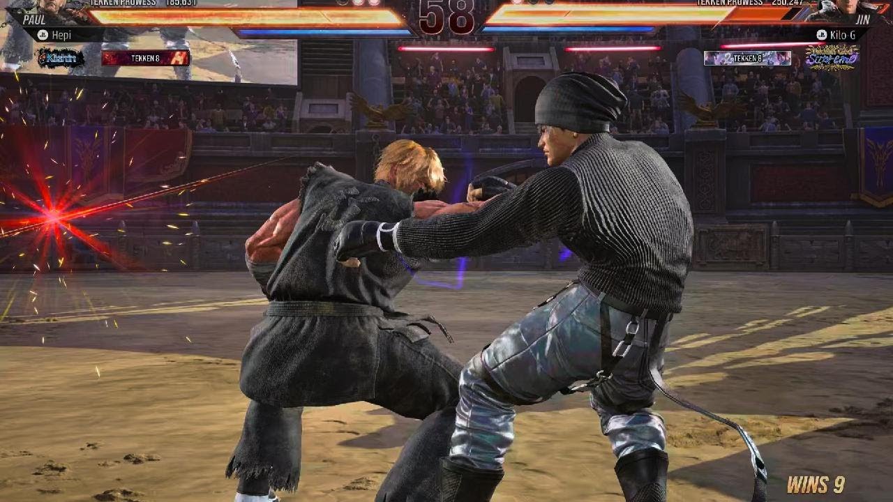 Vs tekken god supreme jin