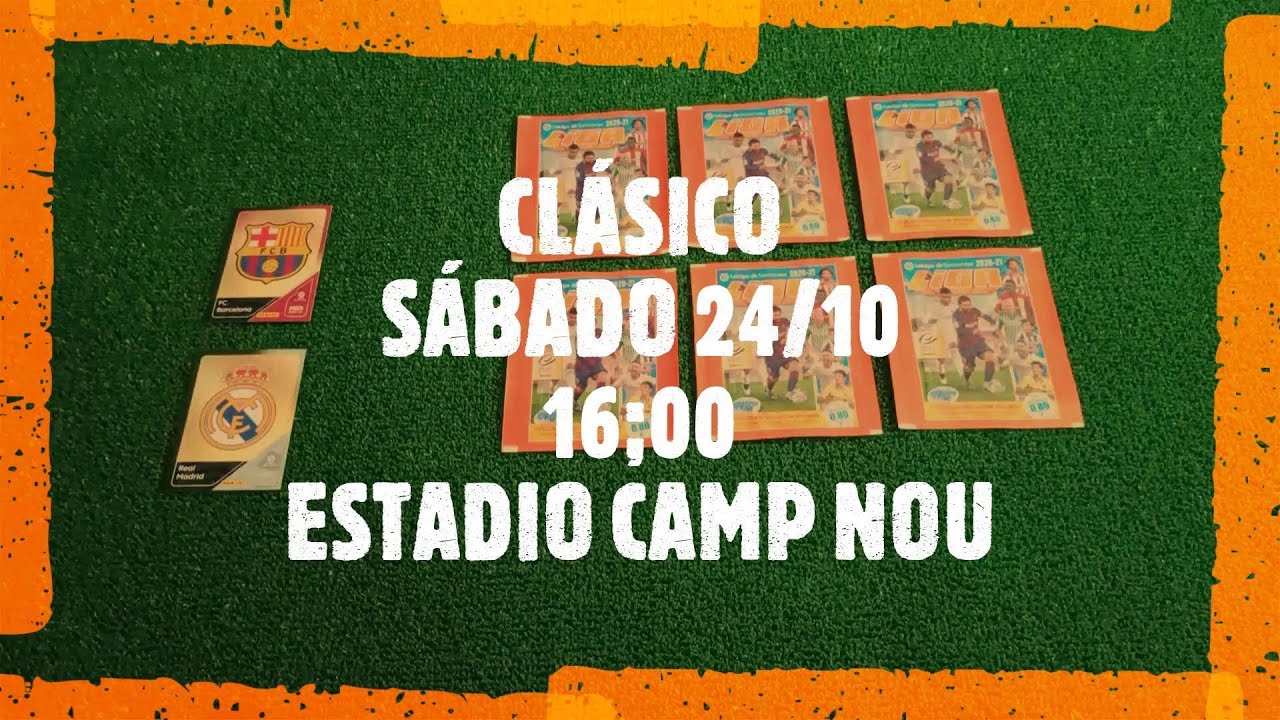 💥 ¡SE VIENE EL CLÁSICO! 💥| ⚽ PREDICCIÓN BARÇA-REAL MADRID CON CROMOS DE LIGA ESTE #2 ⚽