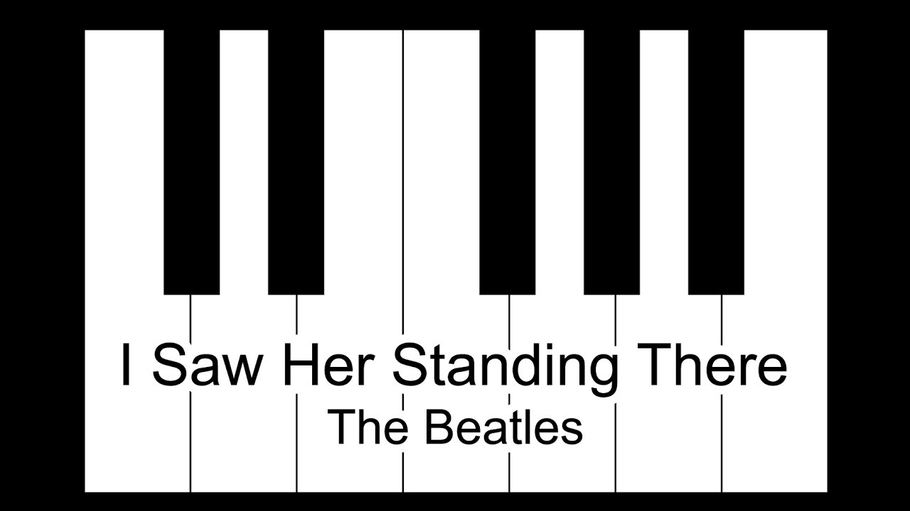 I Saw Her Standing There - The Beatles Piano Tutorial