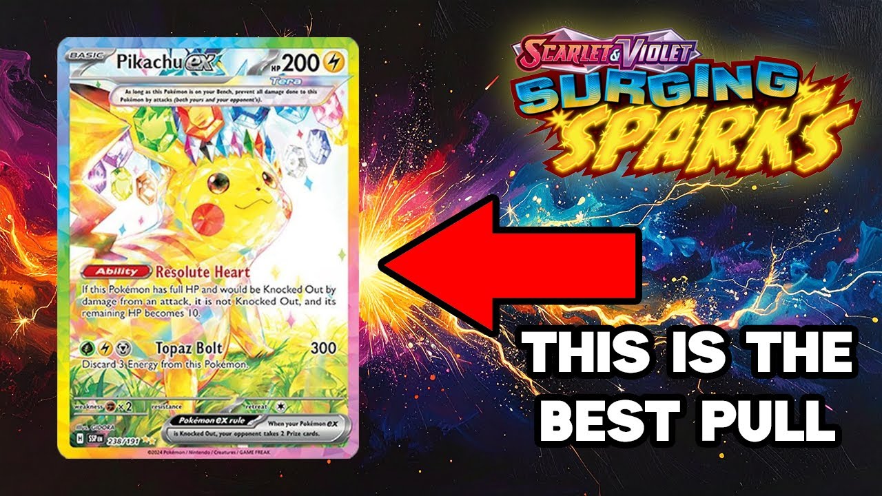 Can I Pull the Secret Pikachu in Surging Sparks?
