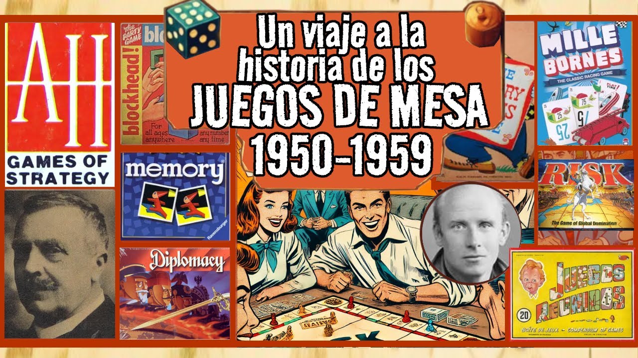 Viaje a la Historia de los juegos de Mesa: 1950 a 1959