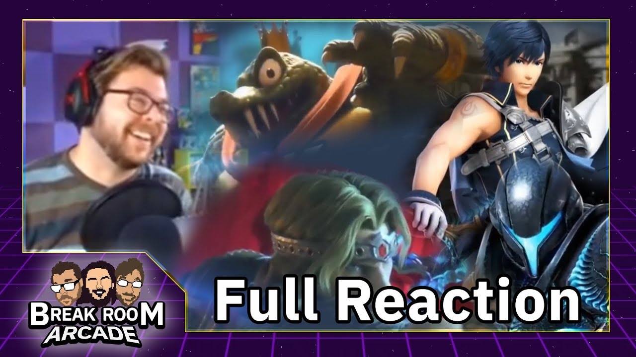 FULL LIVE REACTION | Super Smash Bros. Ultimate Direct 8.8.18