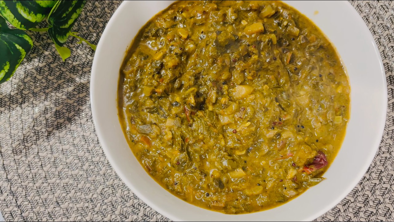 Taro Leaves Curry