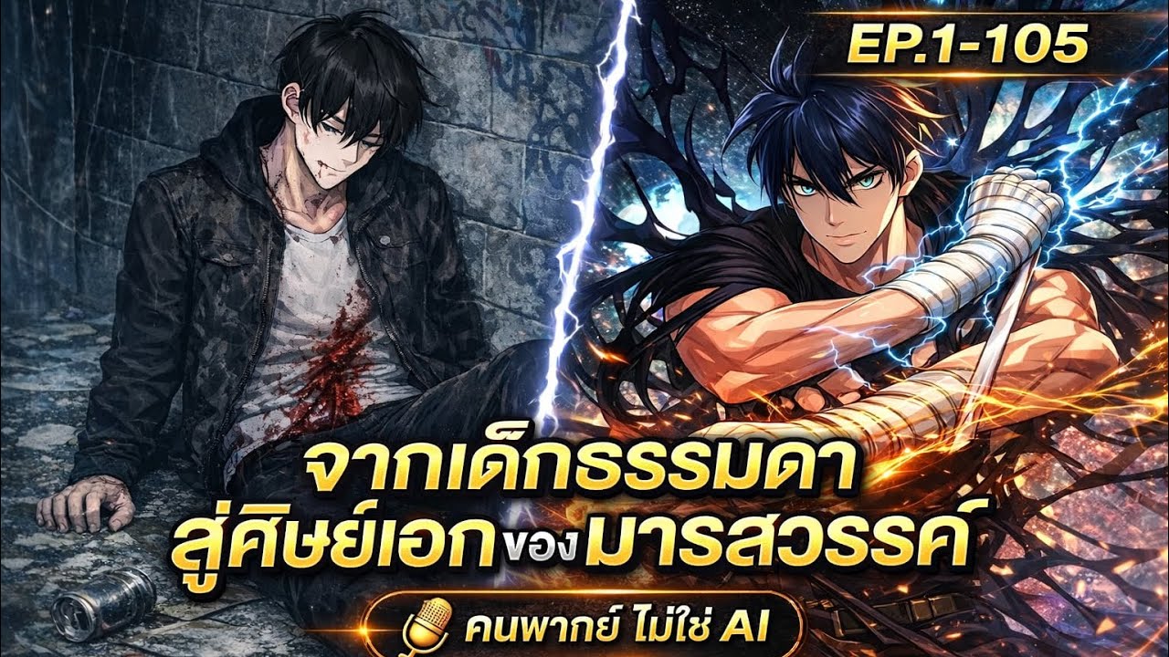 (จบ) จากเด็กธรรมดา สู่ศิษย์เอกของมารสรรค์ | EP.1-105 | คนพากย์ ไม่ใช่ ai (จบบริบูรณ์)