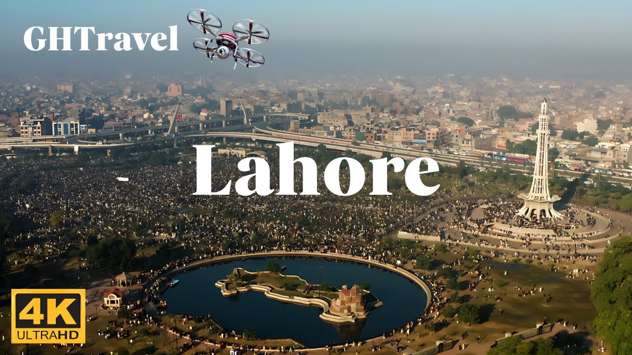 The best aerial views of Lahore city (Pakistan) in 4K!