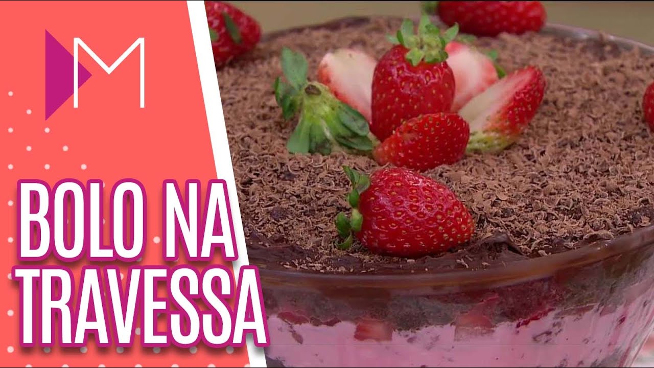 Bolo sensação na travessa - Mulheres (13/05/20)